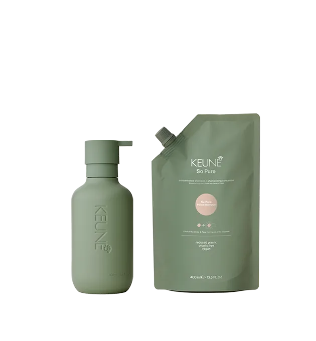 Keune So Pure Polish Shampoo 400ml CFH Care For Hair #400ml