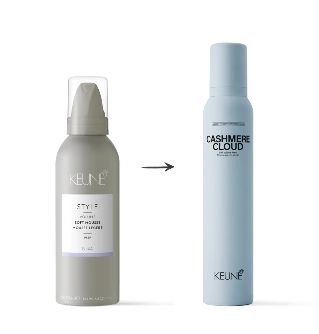 Keune Style Soft Mousse alternatief  Cashmere Cloud CFH Care For Hair